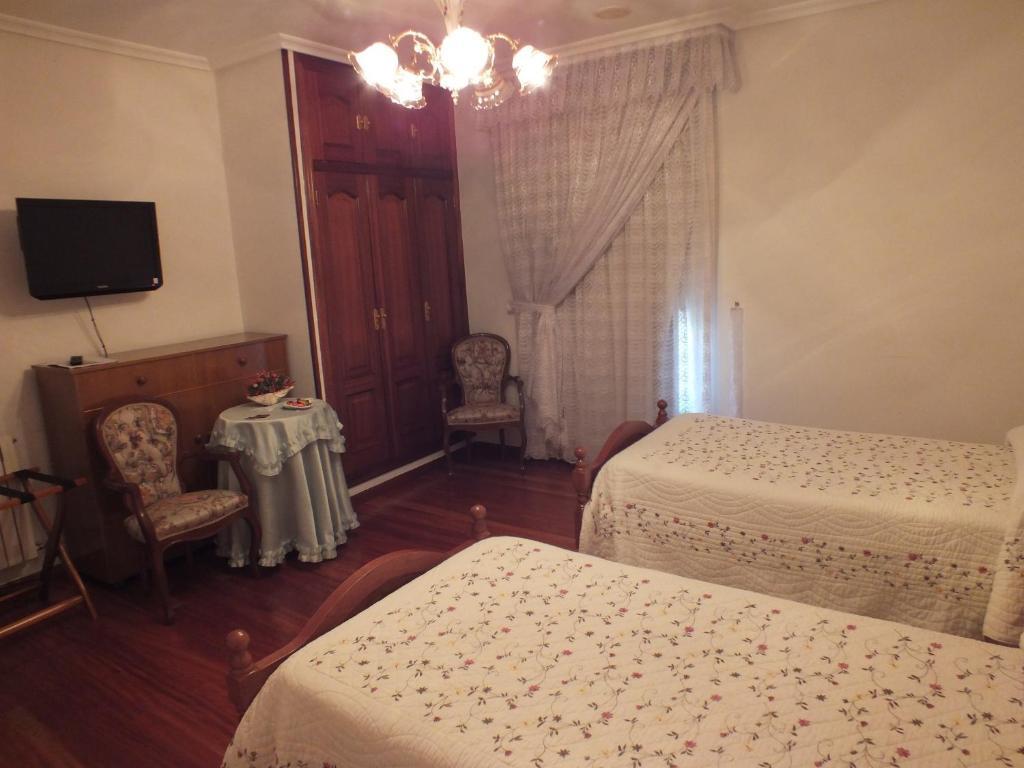 Hotel Pousada Vicente Risco Кастро-Кальделас Номер фото