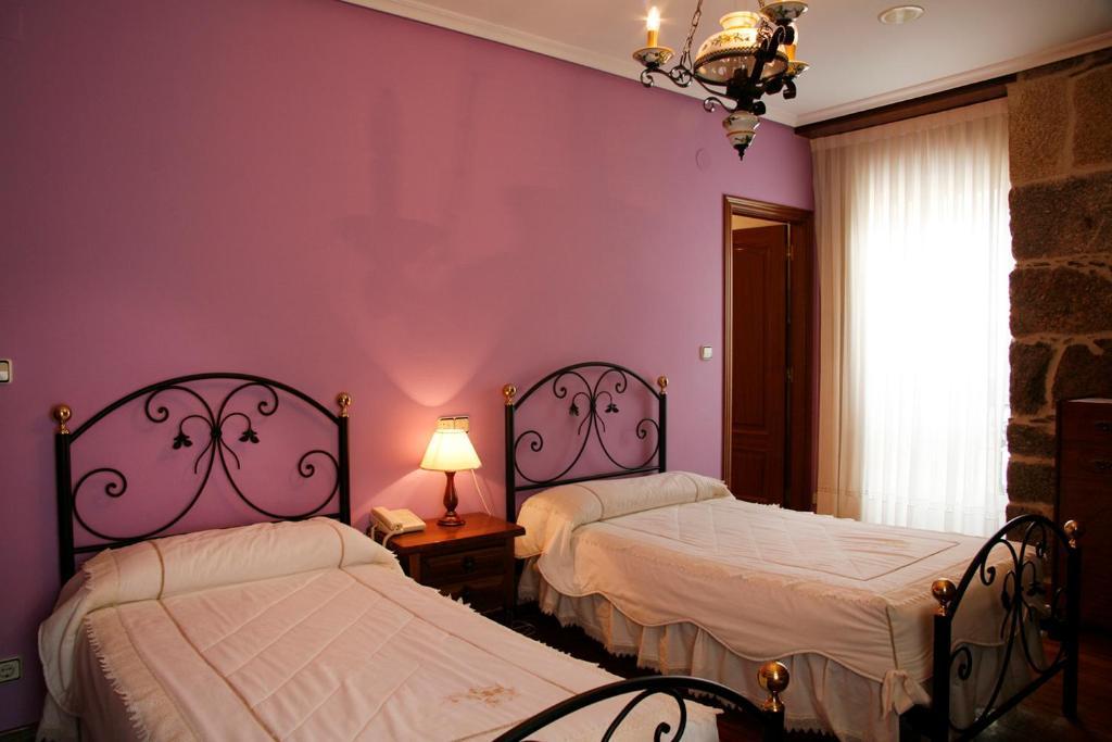Hotel Pousada Vicente Risco Кастро-Кальделас Экстерьер фото